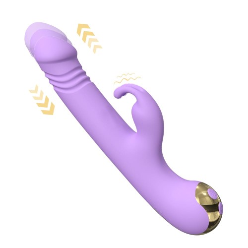 Luxury Thrusting Rabbit Vibrator for Intense Pleasure