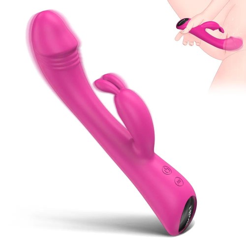 Realistic Glans Rabbit Vibrator for Women