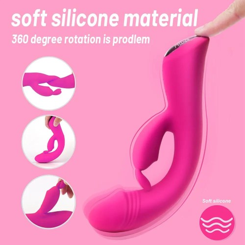 Realistic Glans Rabbit Vibrator for Women