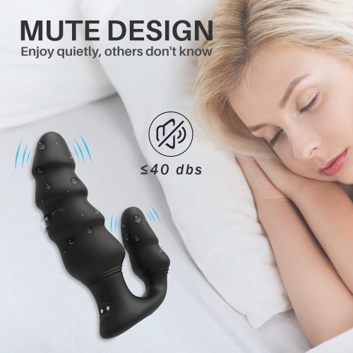 Unisex Anal Plug with Strong Vibrations