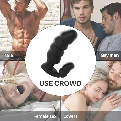 Unisex Anal Plug with Strong Vibrations