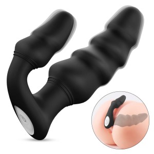 Unisex Anal Plug with Strong Vibrations 
