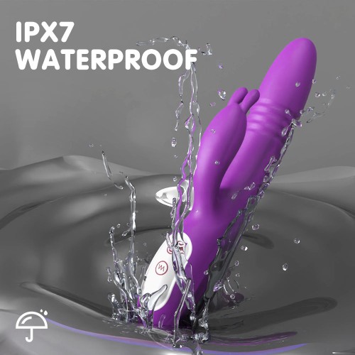 Thrusting Rabbit Vibrator with Ergonomic G-Spot Design