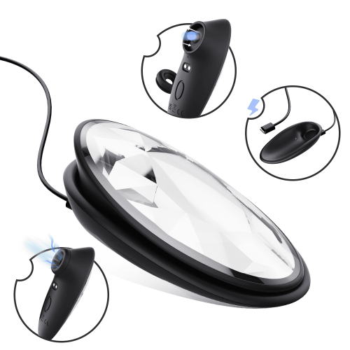 Diamond Shape Sucking Vibrator for Intense Pleasure
