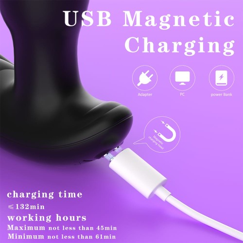 Vibrating Anal Plug For Men