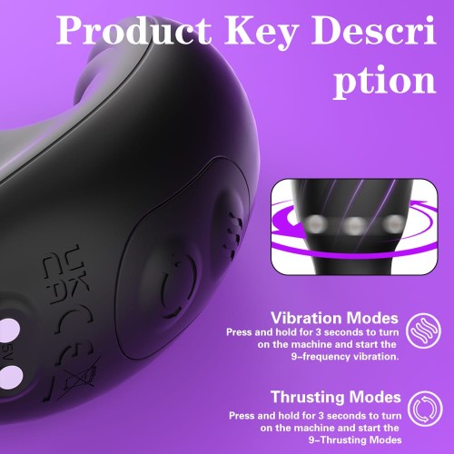 Vibrating Anal Plug For Men