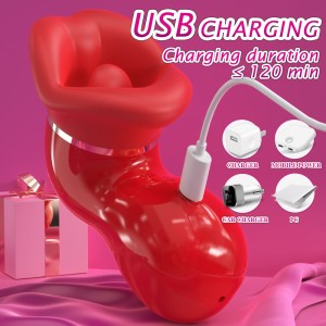 LickWave 3-in-1 Tongue Vibrator for Women 