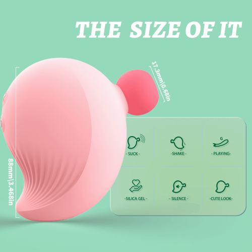 Bird-Shaped Clitoral and Nipple Sucker Vibrator