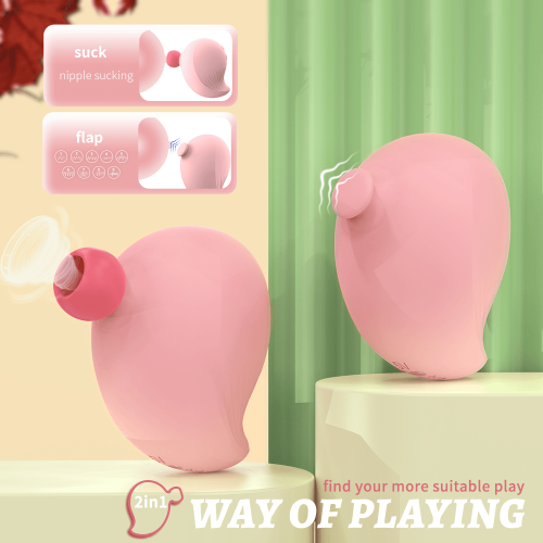 Bird-Shaped Clitoral and Nipple Sucker Vibrator
