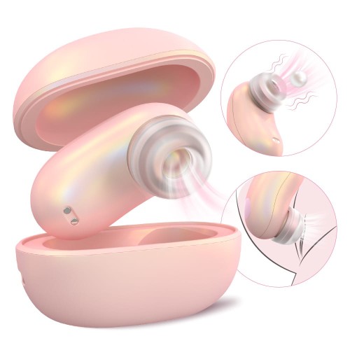 Headphone-Style Clit and Nipple Sucking Vibrator