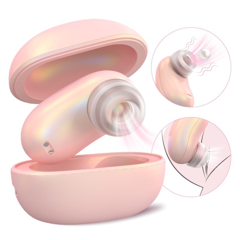 Headphone-Style Clit and Nipple Sucking Vibrator