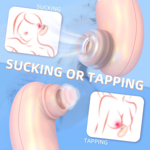 Headphone-Style Clit and Nipple Sucking Vibrator