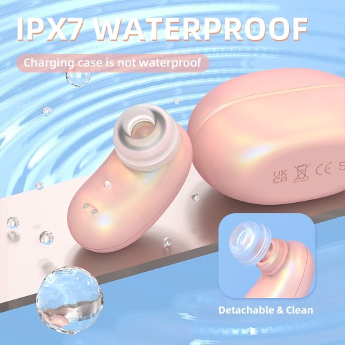 Headphone-Style Clit and Nipple Sucking Vibrator